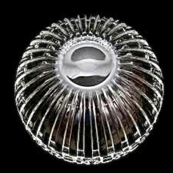 TIFFANY & CO. CRYSTAL ATLAS BOWL 10” ROUND 5.11 HIGH ROMAN NUMERAL PATTERN - Picture 5 of 8